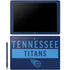 NFL Tennessee Titans Navy Blue Performance Series Galaxy Book 12in Skin
