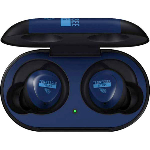NFL Tennessee Titans Navy Blue Performance Series Galaxy Buds Skin