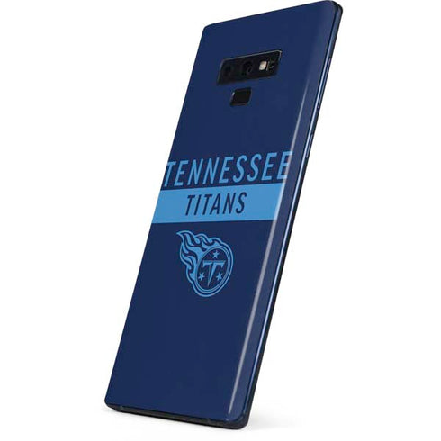 NFL Tennessee Titans Navy Blue Performance Series Galaxy Note 9 Skin