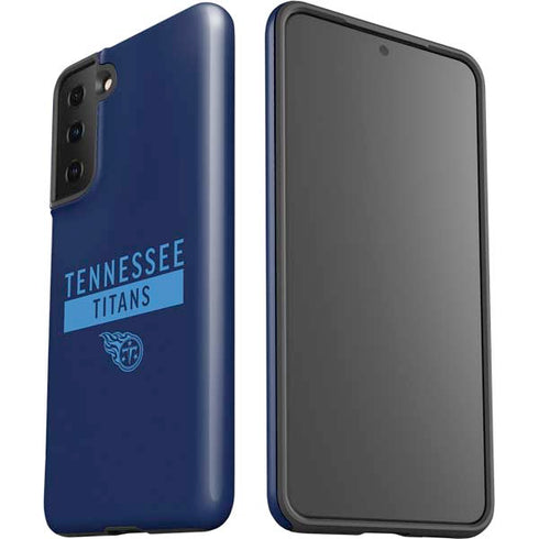 NFL Tennessee Titans Navy Blue Performance Series Galaxy S21 FE Pro Case