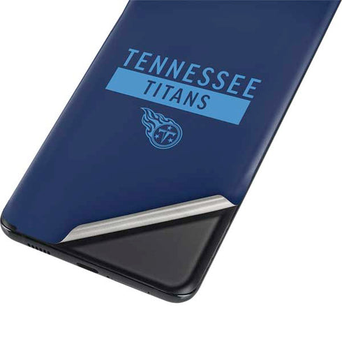 NFL Tennessee Titans Navy Blue Performance Series Galaxy S21 Ultra 5G Skin