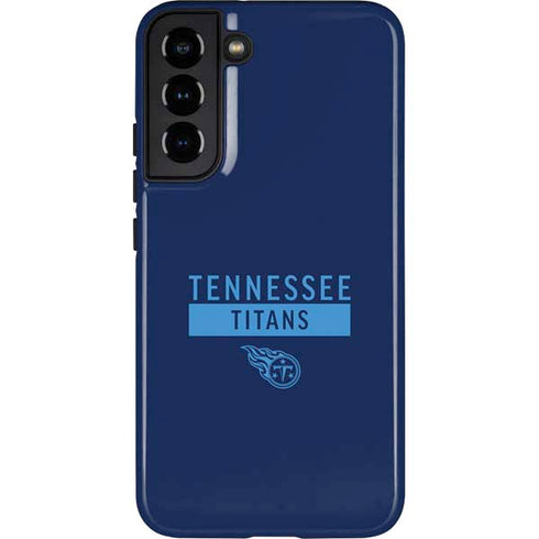 NFL Tennessee Titans Navy Blue Performance Series Galaxy S22 Plus Pro Case