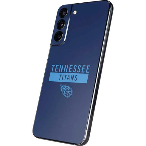 NFL Tennessee Titans Navy Blue Performance Series Galaxy S22 Plus Skin