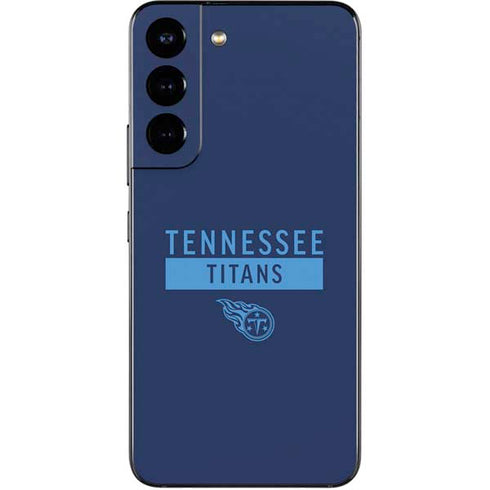 NFL Tennessee Titans Navy Blue Performance Series Galaxy S22 Skin