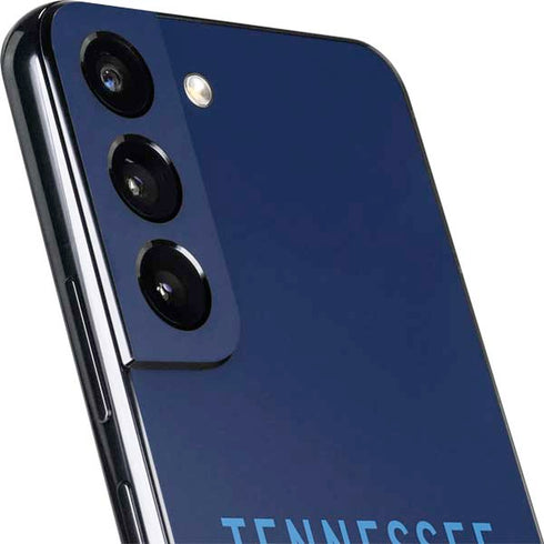 NFL Tennessee Titans Navy Blue Performance Series Galaxy S22 Skin