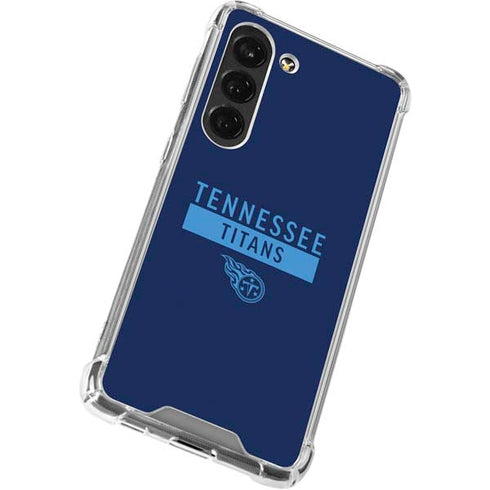 NFL Tennessee Titans Navy Blue Performance Series Galaxy S23 Clear Case