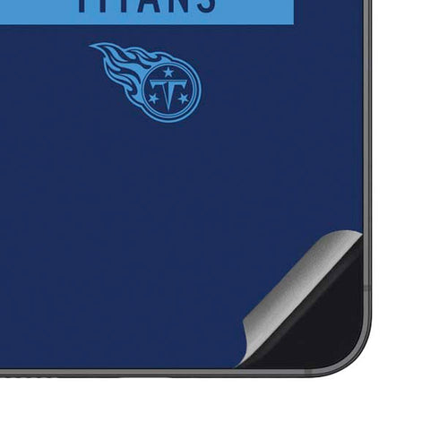 NFL Tennessee Titans Navy Blue Performance Series Galaxy S23 FE Skin