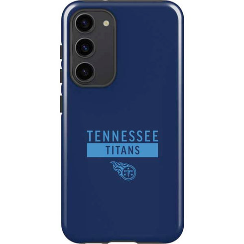 NFL Tennessee Titans Navy Blue Performance Series Galaxy S23 Plus Pro Case
