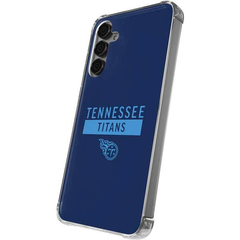 NFL Tennessee Titans Navy Blue Performance Series Galaxy S24 Plus Clear Case