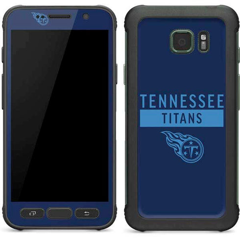 NFL Tennessee Titans Navy Blue Performance Series Galaxy S7 Active Skin
