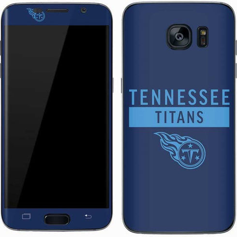 NFL Tennessee Titans Navy Blue Performance Series Galaxy S7 Skin