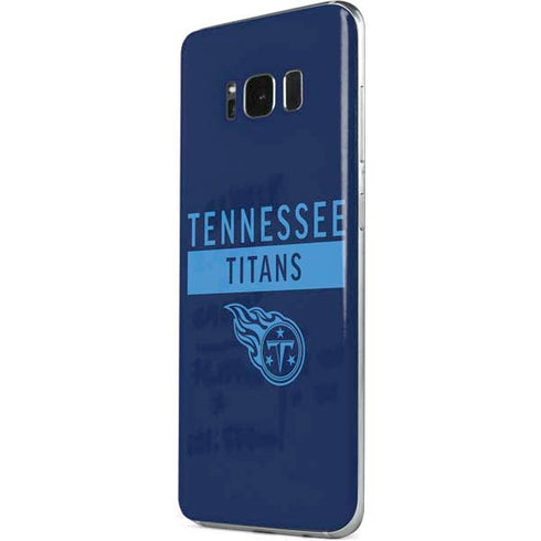 NFL Tennessee Titans Navy Blue Performance Series Galaxy S8 Skin