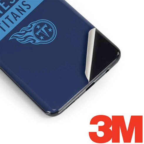 NFL Tennessee Titans Navy Blue Performance Series Galaxy S9 Plus Skin