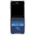 NFL Tennessee Titans Navy Blue Performance Series Galaxy Z Flip5 5G Clear Case