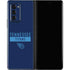 NFL Tennessee Titans Navy Blue Performance Series Galaxy Z Fold2 5G Skin