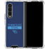 NFL Tennessee Titans Navy Blue Performance Series Galaxy Z Fold4 5G Clear Case