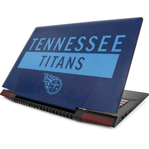 NFL Tennessee Titans Navy Blue Performance Series Lenovo IdeaPad Skin