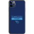 NFL Tennessee Titans Navy Blue Performance Series iPhone 11 Pro Max Skin