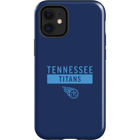 NFL Tennessee Titans Navy Blue Performance Series iPhone 12 Mini Impact Case