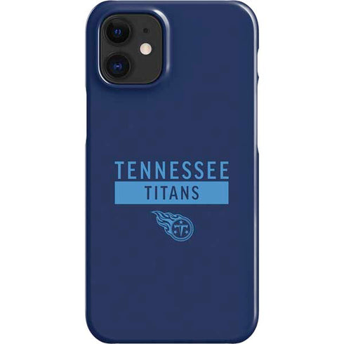 NFL Tennessee Titans Navy Blue Performance Series iPhone 12 Mini Lite Case