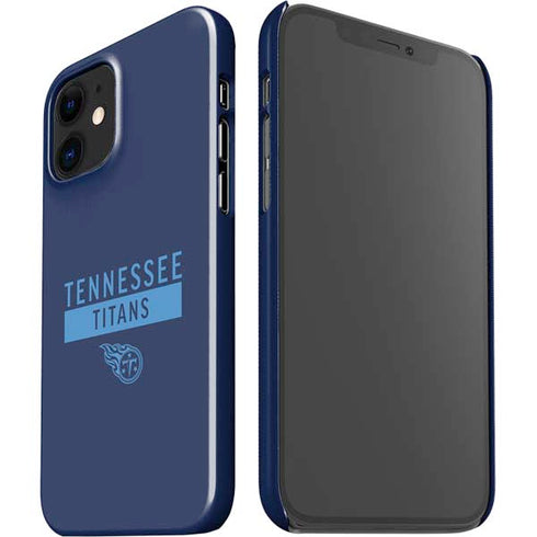 NFL Tennessee Titans Navy Blue Performance Series iPhone 12 Mini Lite Case
