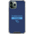 NFL Tennessee Titans Navy Blue Performance Series iPhone 12 Pro Clear Case