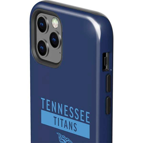 NFL Tennessee Titans Navy Blue Performance Series iPhone 12 Pro Max Impact Case