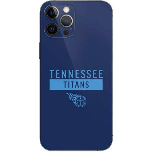 NFL Tennessee Titans Navy Blue Performance Series iPhone 12 Pro Max Skin