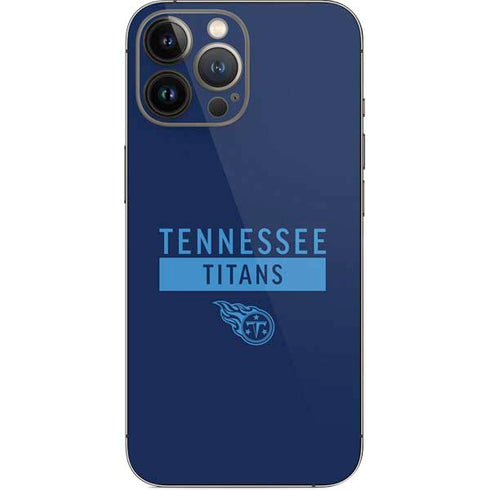 NFL Tennessee Titans Navy Blue Performance Series iPhone 13 Pro Max Skin