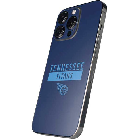 NFL Tennessee Titans Navy Blue Performance Series iPhone 13 Pro Max Skin