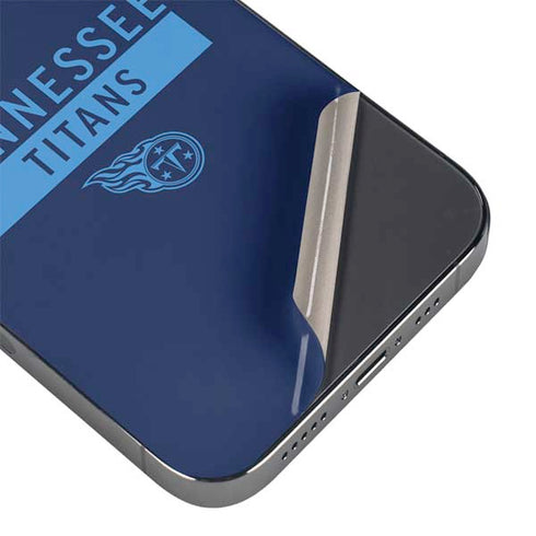 NFL Tennessee Titans Navy Blue Performance Series iPhone 13 Pro Skin
