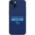 NFL Tennessee Titans Navy Blue Performance Series iPhone 15 Plus Skin