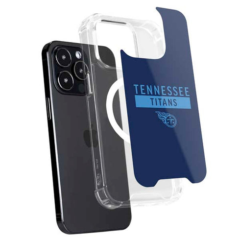 NFL Tennessee Titans Navy Blue Performance Series iPhone 15 Pro MagSafe Case
