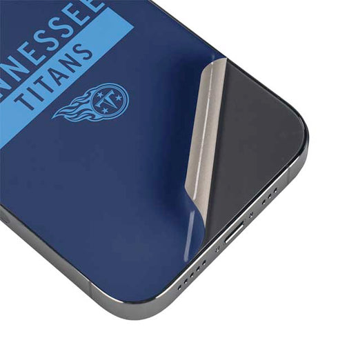 NFL Tennessee Titans Navy Blue Performance Series iPhone 14 Pro Max Skin