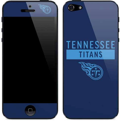NFL Tennessee Titans Navy Blue Performance Series iPhone 5/5s/5SE Skin