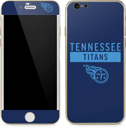 NFL Tennessee Titans Navy Blue Performance Series iPhone 6/6s Skin