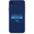 NFL Tennessee Titans Navy Blue Performance Series iPhone XR Skin
