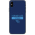 NFL Tennessee Titans Navy Blue Performance Series iPhone XS Skin