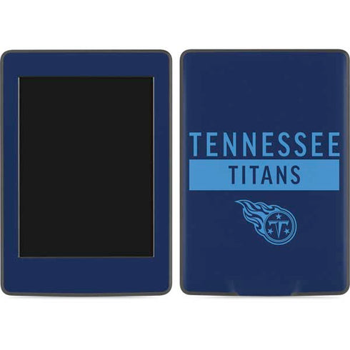 NFL Tennessee Titans Navy Blue Performance Series Amazon Kindle Skin