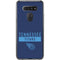 NFL Tennessee Titans Navy Blue Performance Series LG K51/Q51 Clear Case