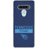 NFL Tennessee Titans Navy Blue Performance Series LG Stylo 6 Clear Case