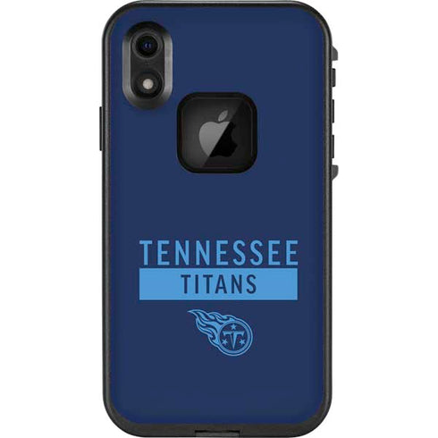NFL Tennessee Titans Navy Blue Performance Series LifeProof Fre iPhone Skin