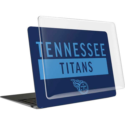 NFL Tennessee Titans Navy Blue Performance Series MacBook Air 13in (2020) Case plus Skin