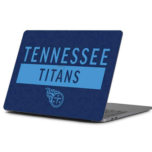 NFL Tennessee Titans Navy Blue Performance Series Apple MacBook Pro 13-inch Skin