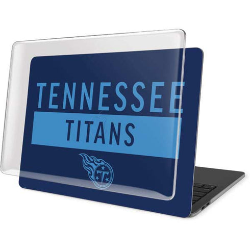 NFL Tennessee Titans Navy Blue Performance Series MacBook Pro 13in (2020) Case plus Skin