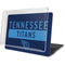 NFL Tennessee Titans Navy Blue Performance Series MacBook Pro 16in (2019-20) Case plus Skin