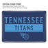 NFL Tennessee Titans Navy Blue Performance Series MacBook Pro 16in (2019-20) Case plus Skin