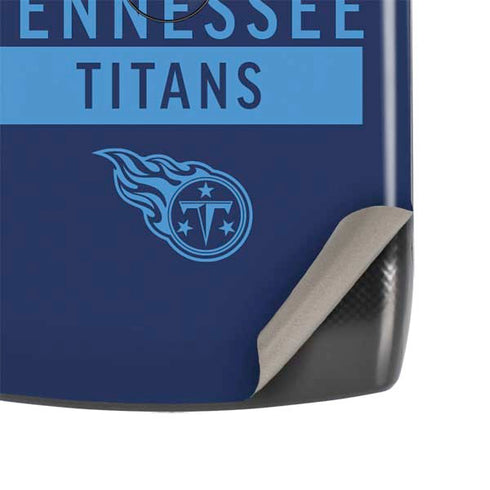 NFL Tennessee Titans Navy Blue Performance Series Motorola RAZR Skin