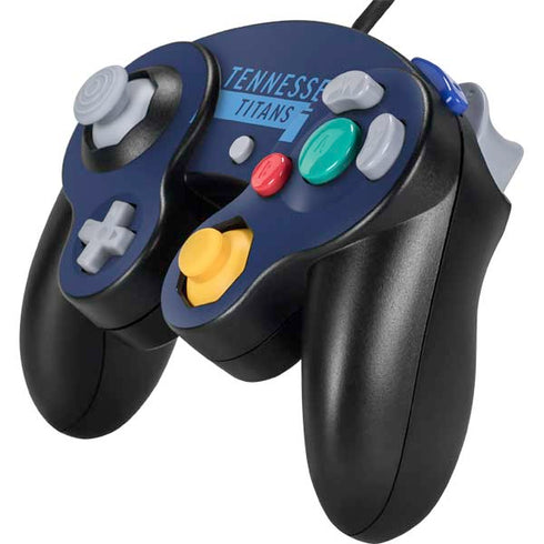 NFL Tennessee Titans Navy Blue Performance Series Nintendo GameCube Controller Skin