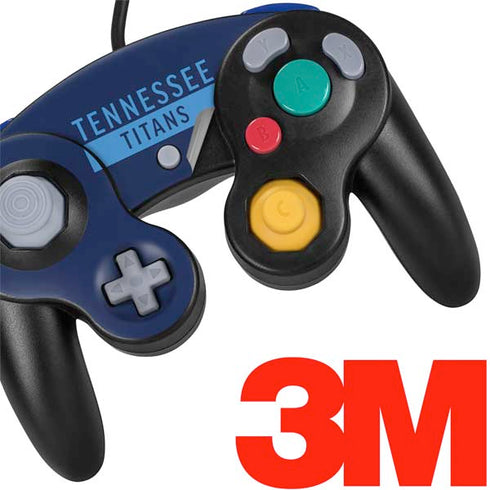 NFL Tennessee Titans Navy Blue Performance Series Nintendo GameCube Controller Skin